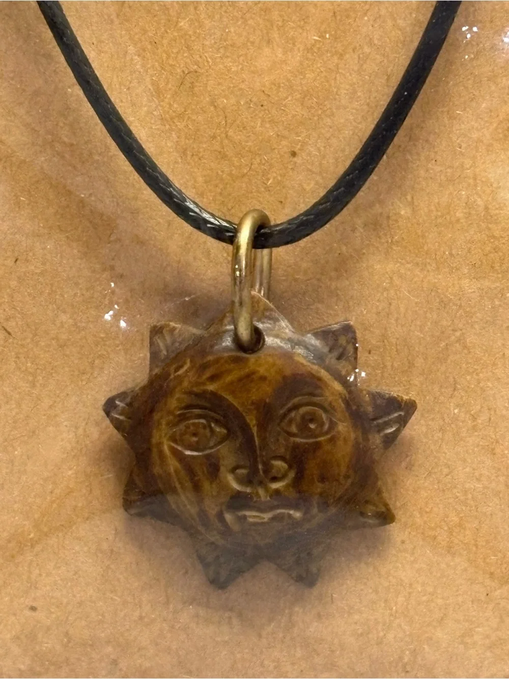 Deer antler necklace